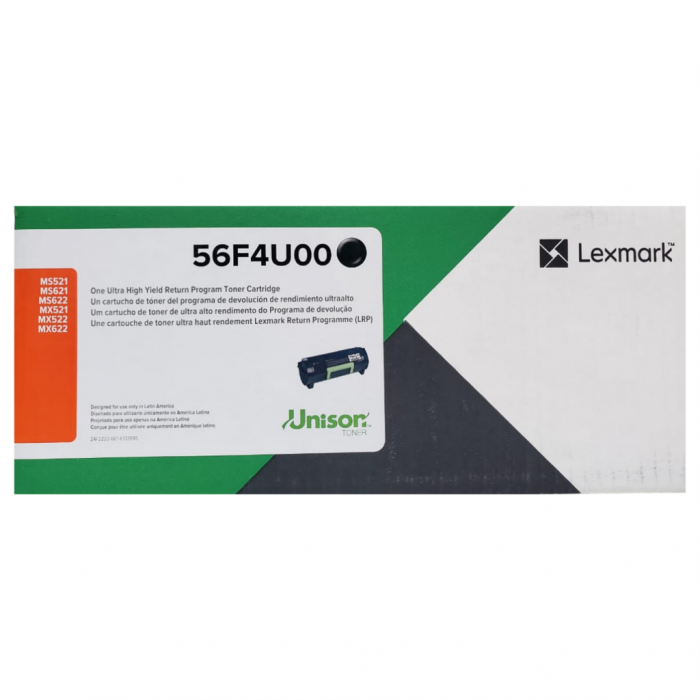 TÓNER LEXMARK 56F4U00 ORIGINAL