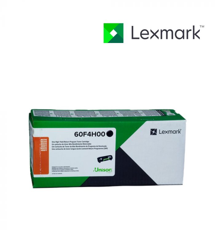 TÓNER LEXMARK 60F4H00 ORIGINAL
