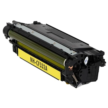 TÓNER COMPATIBLE HP CF332A (654A) - AMARILLO
