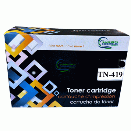 TÓNER COMPATIBLE BROTHER TN-419BK (NEGRO)