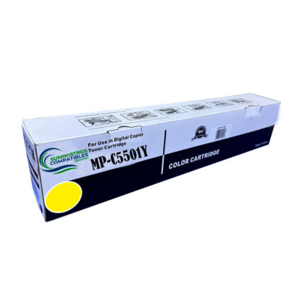 Toner Compatible Ricoh MP-C5501y Amarillo C4000, C4001, C4501,C5000 C5001