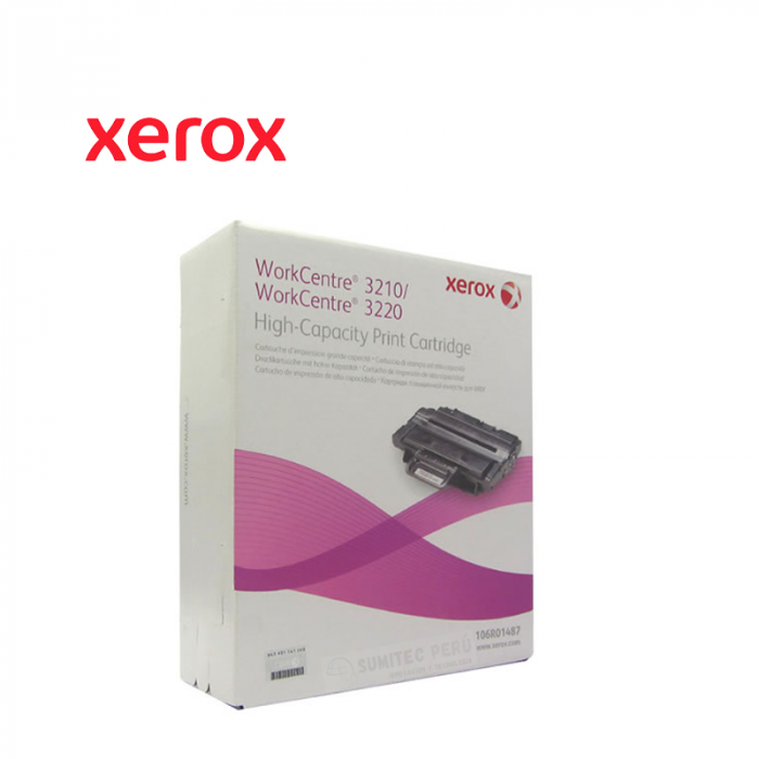 TÓNER XEROX 106R01487 NEGRO - ORIGINAL