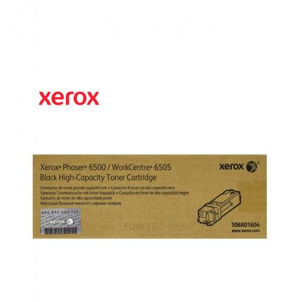 TÓNER XEROX 106R01604 NEGRO - ORIGINAL