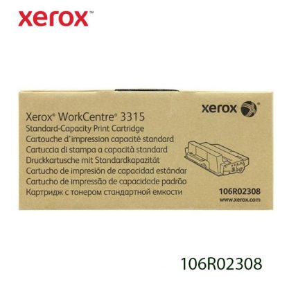 TÓNER XEROX 106R02308 NEGRO - ORIGINAL