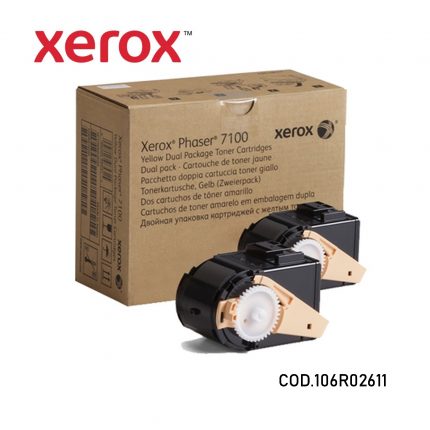 TÓNER XEROX 106R02611 AMARILLO DUAL - ORIGINAL