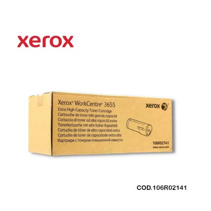 TÓNER XEROX 106R02741 NEGRO - ORIGINAL