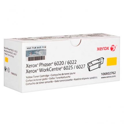 TÓNER XEROX 106R02762 AMARILLO - ORIGINAL