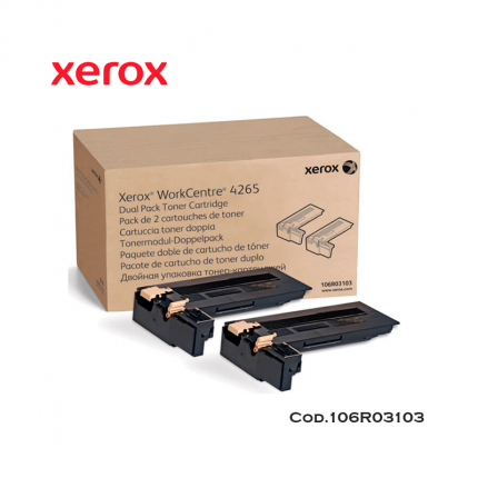 TÓNER XEROX 106R03103 NEGRO - ORIGINAL