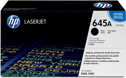 TÓNER HP C9730A (645A) NEGRO - ORIGINAL