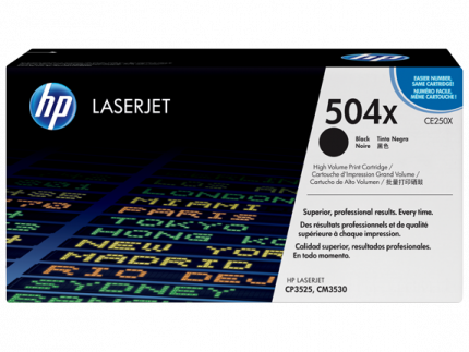 TÓNER HP CE250X (504X) - ORIGINAL