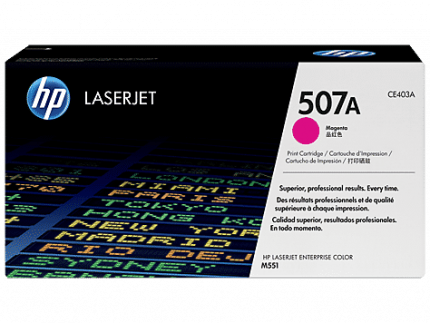 TÓNER HP CE403A (507A) MAGENTA - ORIGINAL