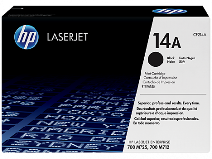 TÓNER HP CF214A (14A) NEGRO - ORIGINAL