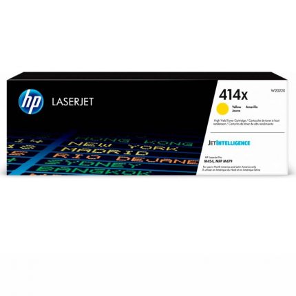 TÓNER HP W2022X (414X) AMARILLO - ORIGINAL