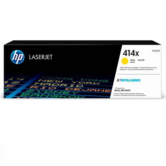 TÓNER HP W2022X (414X) AMARILLO - ORIGINAL
