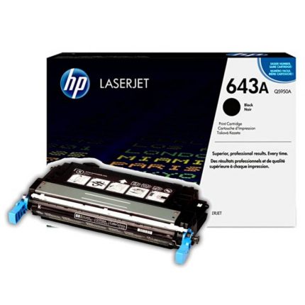 TÓNER HP Q5950A (643A) NEGRO - ORIGINAL