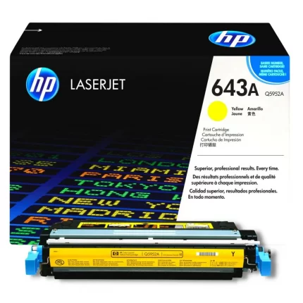 TÓNER HP Q5952A (643A) AMARILLO - ORIGINAL