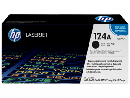 TÓNER HP Q6000A (124A) NEGRO - ORIGINAL