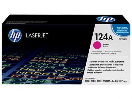 TÓNER HP Q6003A (124A) MAGENTA - ORIGINAL