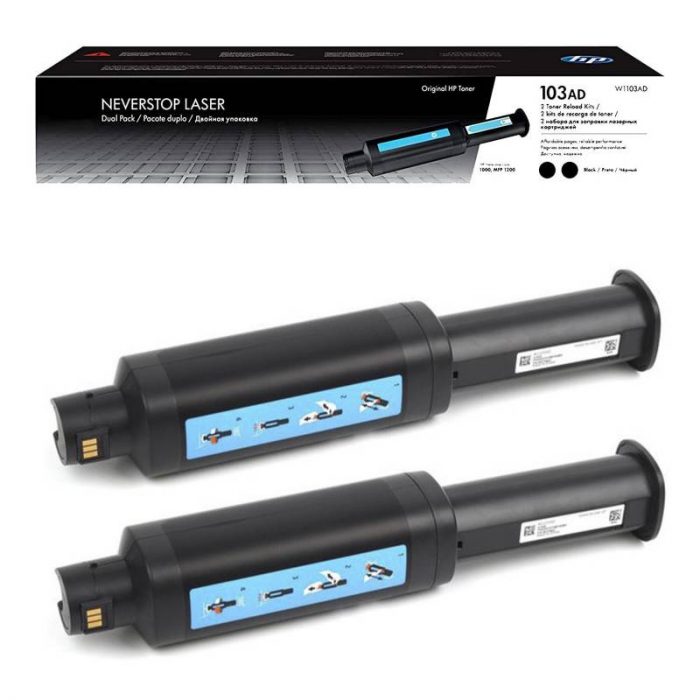 TÓNER HP W1103AD (103AD) NEGRO - ORIGINAL DUAL