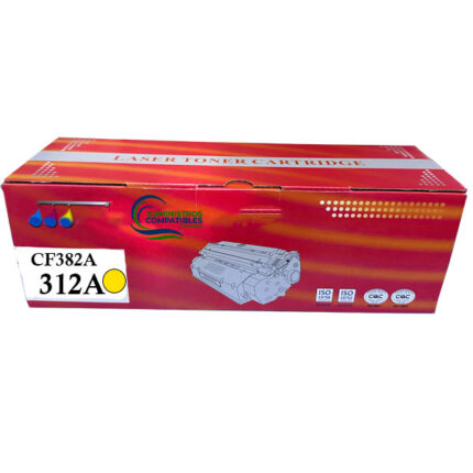 Toner Compatible Hp 312A CF382A Amarillo M476