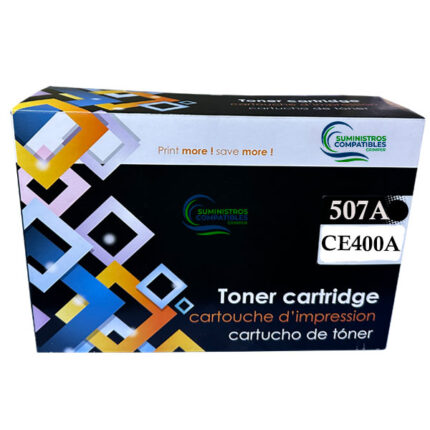 Toner Compatible Hp 507a Ce400a Negro M551n, M551dn, M570